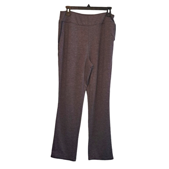 LOGO Lounge Gray Stretchy Lounge Pants With Pockets Size Small - Picture 3 of 8